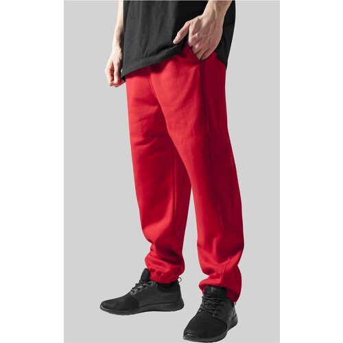 Urban Classics Plus Size Sweatpants red Cene