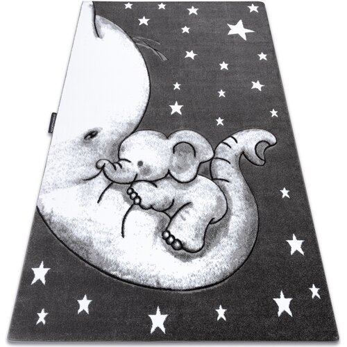 RugsX Preproge Preproga PETIT TRUMPET Slonovo deblo slon, zvezde 160x220 cm Siva Cene