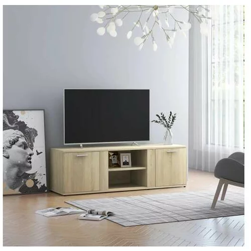  TV omarica sonoma hrast 120x34x37 cm iverna plošča