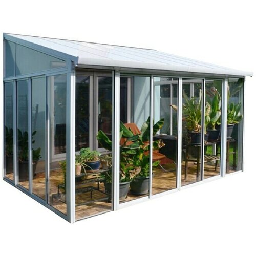 Palram – Canopia Zimski vrt (&Scaron; x D x V: 4,25 x 3 x 3,1 m, Prometno bijelo) Cijene