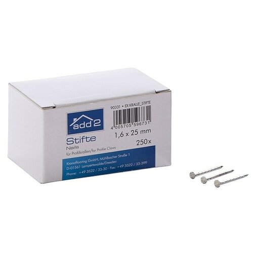 KRONO ORIGINAL Vijačni zatiči za profilne sponke 1,6 x 25 (250 kos, Dolžina: 25 mm, Premer: 1,6 mm) Cene