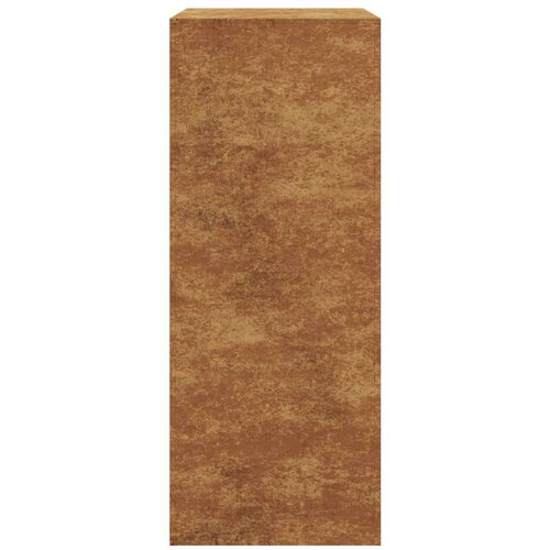 VidaXL Stalak za drva za ogrjev 60x40x100 cm od čelika COR-TEN Slike