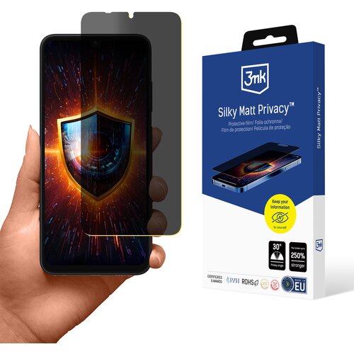 3mk OVITEK ZA ZASEBNOST SILKY MATT PRIVACY CASE ZA SAMSUNG GALAXY A05S ANTI-POIL, (21964838) Slike