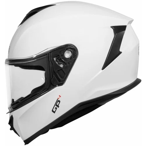 Cms GP4 Plain ECE 22.06 Artic White XL Kaciga