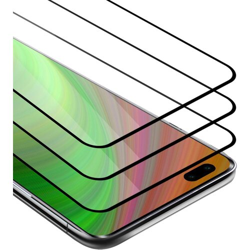 Cadorabo Xiaomi RedMi K30/K30i 5G - Za&scaron;čitna folija v transparentno s čarno - 3-pack Kaljeno steklo za za&scaron;čito zaslona s trdoto 9H in 3D doti, (20562911) Cene