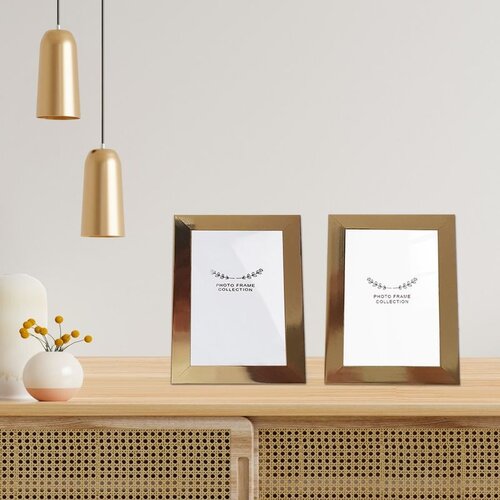Wallity 2IAFC1021_1521 Gold Photo Frame (2 Pieces) Cene