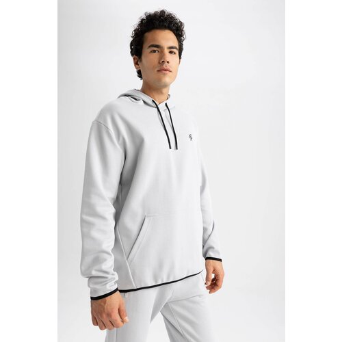 Defacto Fit Standard Fit Hooded Sweatshirt with Pocket Slike
