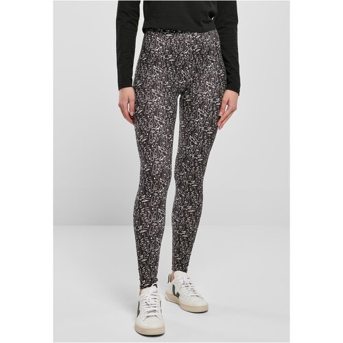 UC Curvy Ladies Soft AOP Leggings blackline Slike