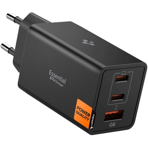 Spigen 3-PORTNI HITR POLNILNIK 67 W ZA MOBILNE NAPRAVE, (5000336758) Slike