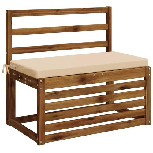  Jastučić za klupu SOEST 100% poliester Krem 60 x 40 x 5 cm - Krem 60 x 40 x 5 cm Melange Slike