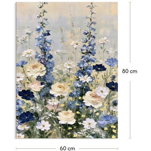 Styler Tiskana slika na platnu 60x80 cm Blue Meadow &amp;ndash; Slike