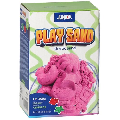 Play sand, kinetički pesak sa kalupima, roze, 400g ( 130740 ) Cene