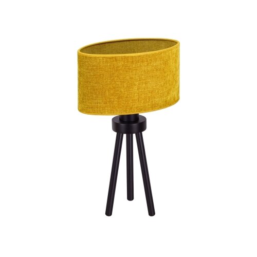  Duolla - Stona lampa OVAL 1xE27/15W/230V prečnik 30 cm braon Slike