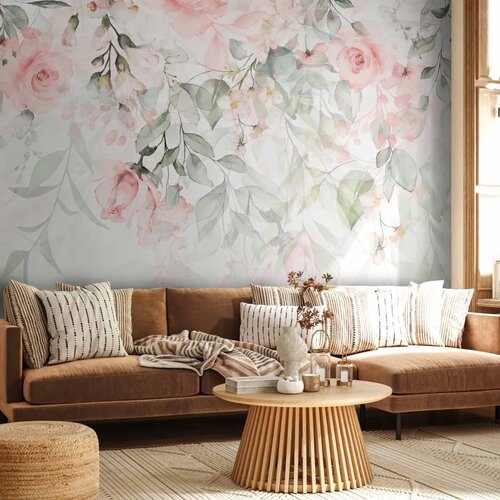  Foto tapeta - Waterfall of Roses - First Variant 300x210 Cene