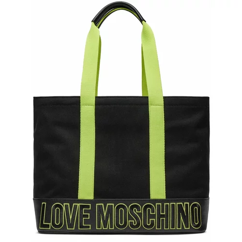 Love Moschino Ročna torba JC4036PP1ILF100A Nero/W.Lime