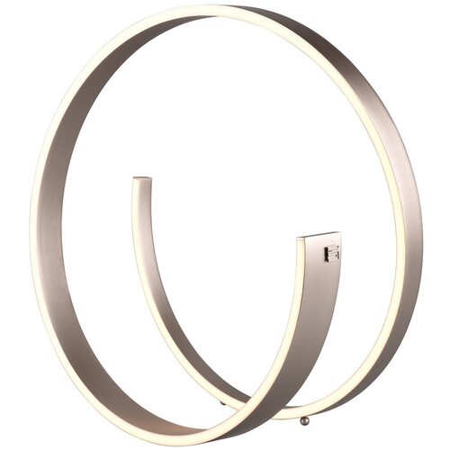 CINQUE Siva LED stolna lampa s metalnim sjenilom (visina 45 cm) Cinardi – Cijene