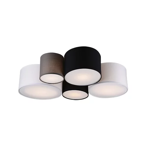 Trio Leuchten Dizajnerska stropna svetilka večbarvna 5-light - Sectos