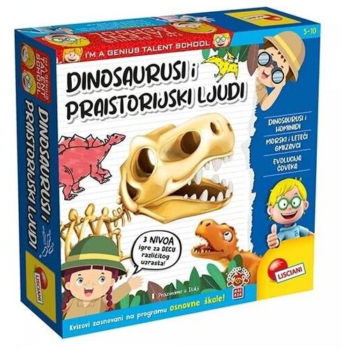 Lisciani Mali genije SR edukativni set Dinosaurusi i primati 58565 Slike