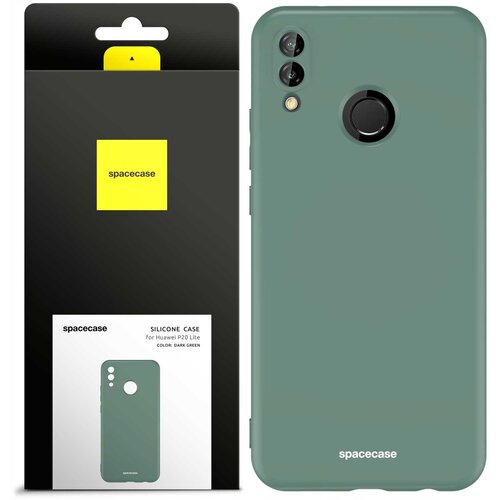Spacecase SILIKONSKI OVITEK ZA HUAWEI P20 LITE TEMNO ZELEN, (21963016) Cene