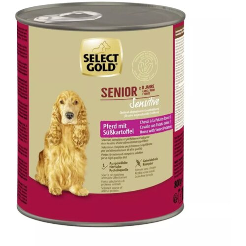 Select Gold Sensitive Senior konjetina s batatom 800 g konzerva Cijene