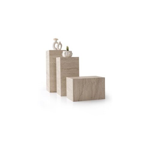 Hanah home L.Çiçeklik - 9540 Travertine Flower Stand Cene