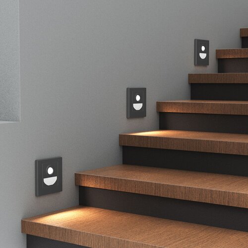 Braytron siva zidna LED lampa 1.5W Slike