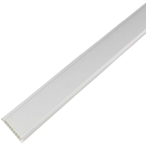 PVC panel (PVC, za zunaj, beli, 270x10cm)