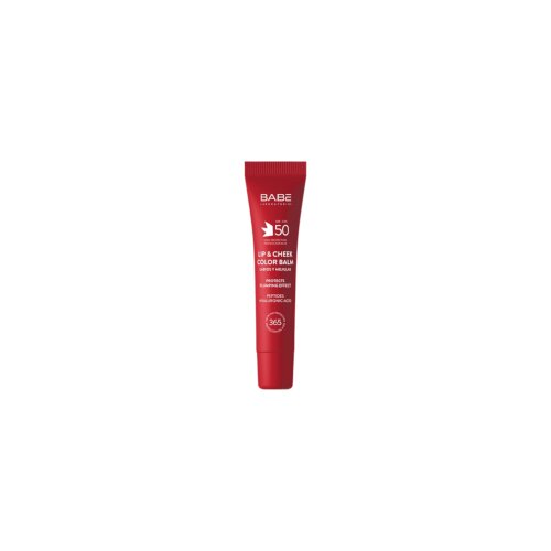 Laboratorios Babe SUN Lip &amp;amp; Cheek balzam RED SPF50+ Slike
