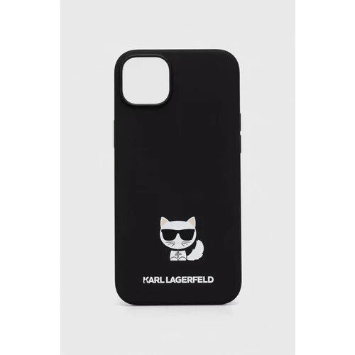 Karl Lagerfeld Etui za telefon iPhone 14 Plus 6,7 črna barva