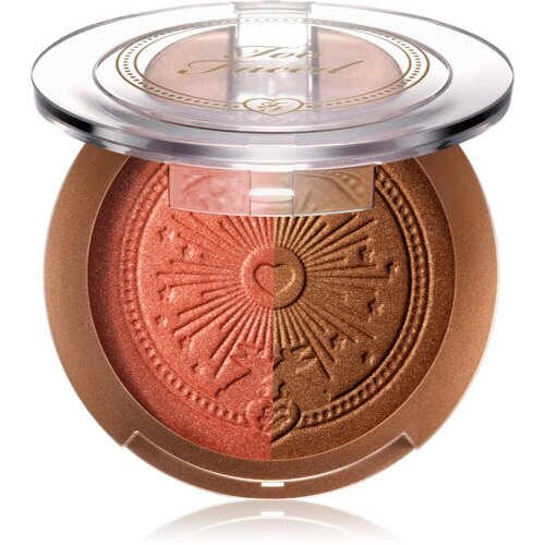 Too Faced Chocolate Soleil Sun Bunny Luminous Blurring Bronzer bronzer i rumenilo nijansa Sunset Bunny 8 g Slike