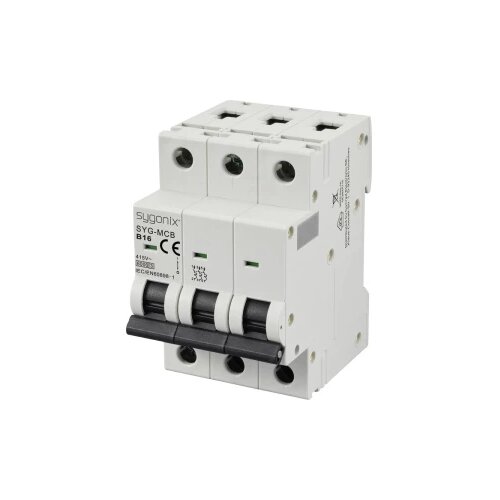 sygonix SY-6440994 SYG-MCB 3P/B16/6KA zaštitna sklopka za vodove 3-polni 16 A 415 V/AC Cijene