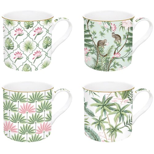  Set šolja 4_1 300ML "wild tropical" easy life | Eponuda.ba