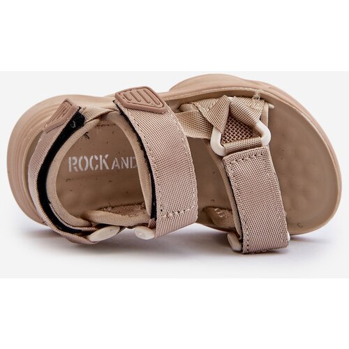 FR1 Children's Sandals with Velcro Fastening Beige Orretta Cene