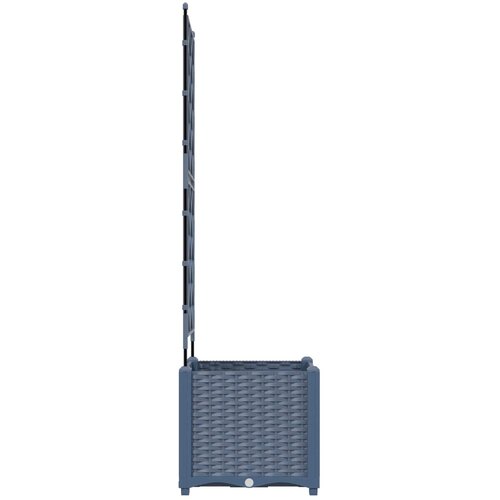  Vrtna saksija Siva 40 x 40 x 143 cm PP Slike