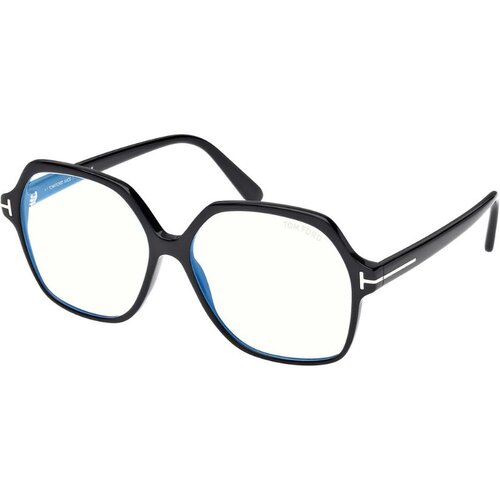 Tom Ford Blue Block Ženski okvir za dioptrijske naočare 0FT6062-B 157, Crni Cene