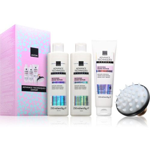 Avon Advance Techniques Expert Hair Care Giftset darilni set za lase za ženske 4 kos Slike