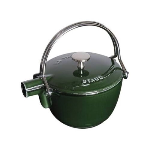 Staub Teekanne 1,15 L basilikum- gr&uuml;n Gusseisen, rund Cijene