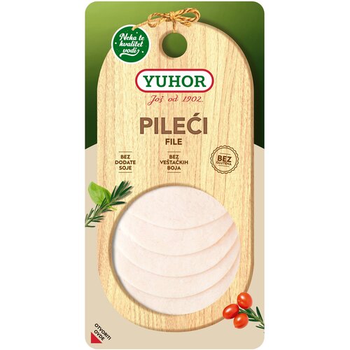 YUHOR D.O.O. Pileci file 100g slajs Yuhor Cene