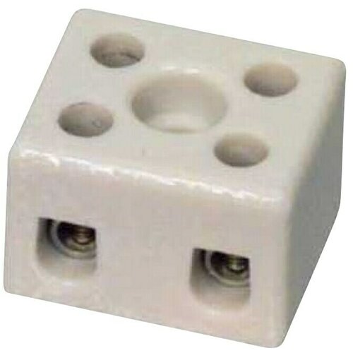 Keramička Keramična sponka dvopolna (Bež, &Scaron;tevilo polov: 2 kos, 1 mm&sup2; - 6 mm&sup2;, 3 kos) Cene