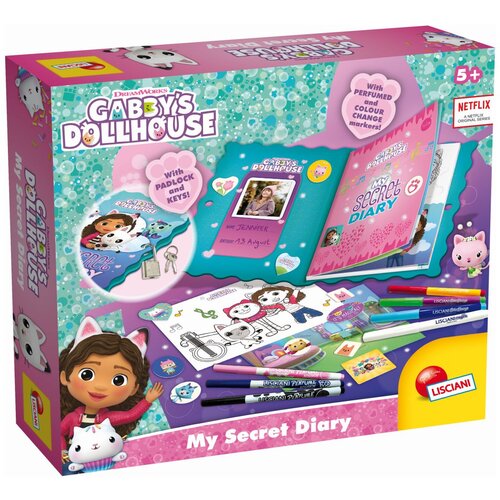 Lisciani Gabby&amp;#039;s Dollhouse dnevnik Slike