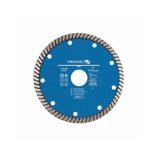  rezna ploča dijamantska 115 mm super tanak HT6D711 Cene