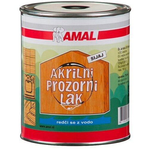  Akrilni lak AMAL 3010 (Bezbojna, 0,75 l) Slike