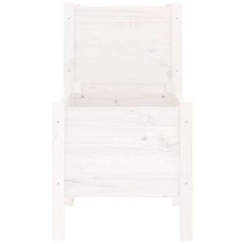 vidaXL Sadilica bijela 245,5 x 44 x 75 cm od masivne borovine Cijene