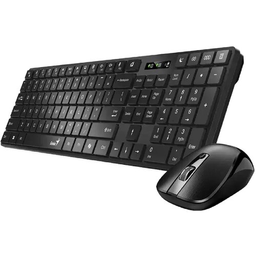 Genius SlimStar 8250 Wireless USB YU crna tastatura+ mi&scaron; Cene