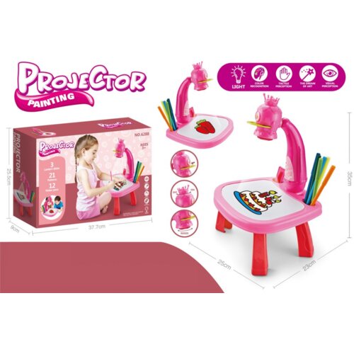 Vamos toys Sto za crtanje sa projektorom &ndash; jednorog Cene