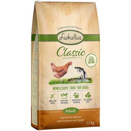 Lukullus Classic Junior piletina i losos (bez žitarica) - 12 kg Cijene