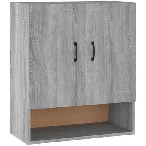 Maison Chic Stenska omarica - Zidna omarica siva sonoma 60x31x70 cm inženirski les iu724, (22063409) Cene