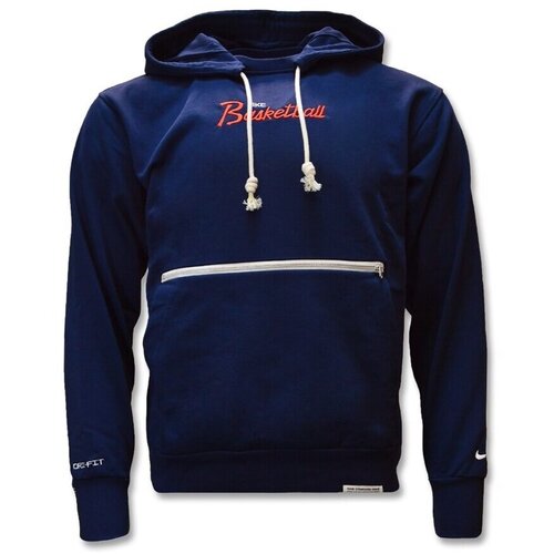 Nike Standard Issue Hoodie College Navy Pale Ivory Tamno plava Slike