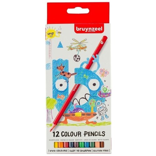  Bojice za djecu Bruynzeel Holland - 12 komada (Bojice za djecu) Cene