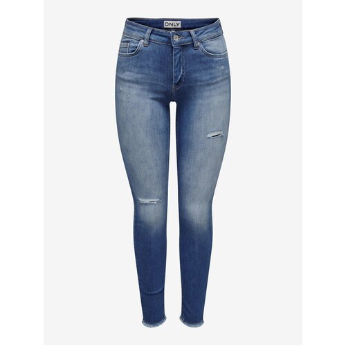 Only Blue Women Skinny Fit Jeans Blush - Women Cene